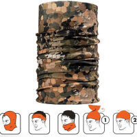 Fladen Multiscarf Pixel Gesichtsschoner Camo