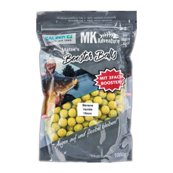 Balzer Matze Koch Booster Balls Boilies 20mm Banane / Vanille