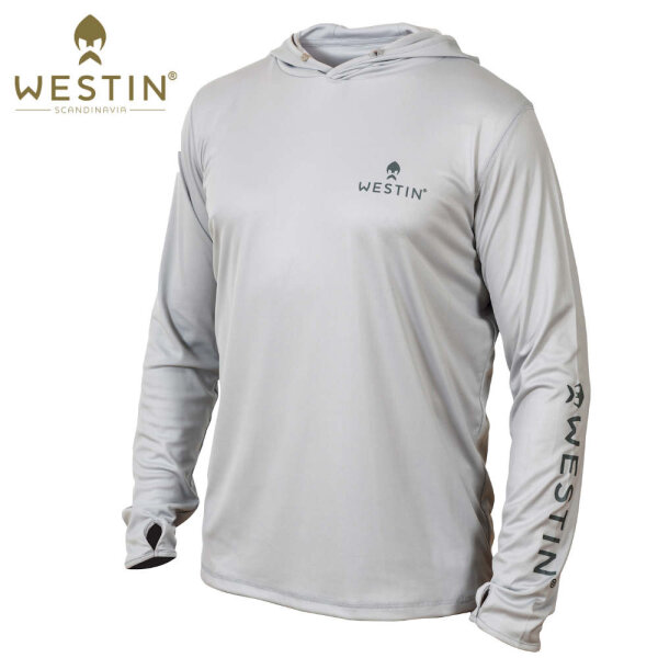 Westin Pro Guide UPF Long Sleeve GT Grey Gr.XXL