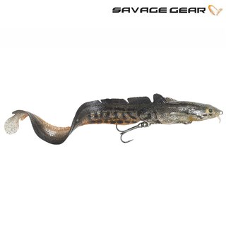 Savage Gear 3D Burbot Shallow 25cm 70g Silver Burbot UV