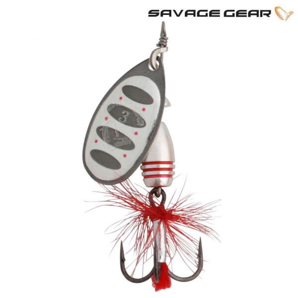 Savage Gear Rotex Spinner Gr.5 14g Dirty Silver