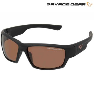 Savage Gear Shades Floating Polarized Sunglasses Amber (Sun and Clouds)