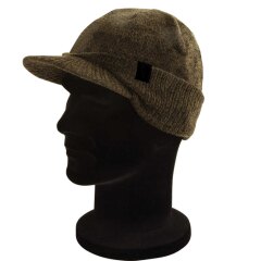 Fox Peaked Beanie Khaki Marl  Mütze