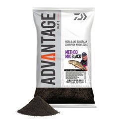 Daiwa Advantage Baits Groundbait Method Mix Black 1kg