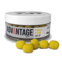 Daiwa Advantage Baits Pop Up 8/10mm yellow (Sweetcorn)
