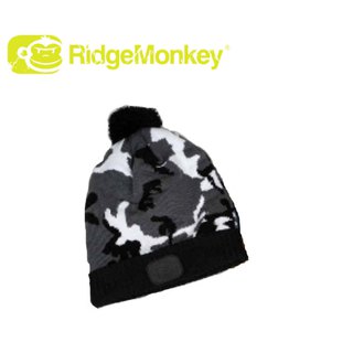 RidgeMonkey Camo Bobble Black/White