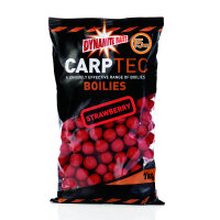 Dynamite Baits CarpTec Boilies 1Kg Strawberry 15mm