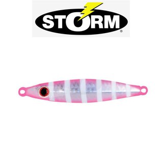 Storm Gomoku Micro Jig 40g Silver Pink Zebra