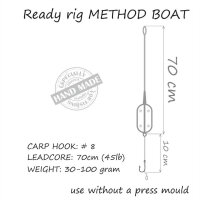 Life Orange Carp Rig Method Boat Leadcore