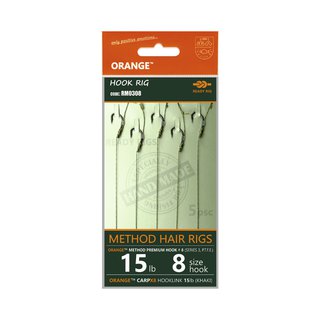 Life Orange Method Hair Rigs Series 3 15lb Gr.8
