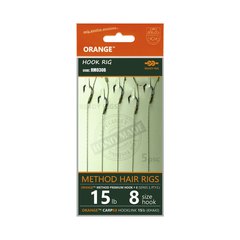 Life Orange Method Hair Rigs Series 3 15lb Gr.10