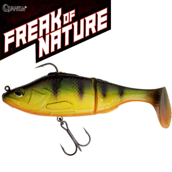 Quantum Freak of Nature Swimbait Perch 15cm Firetiger