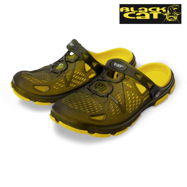 Black Cat Cat Clogs Gr. 44