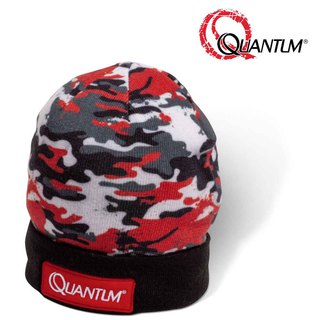 Quantum Winter Cap schwarz/rot camo
