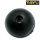 Black Cat Rubber Shock Bead Ø10mm 10Stück