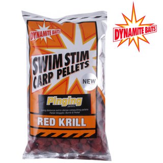 Dynamite Baits Swim Stim Red Krill Pellets 13mm 900g