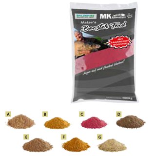 Matze Koch Booster Food 1kg Schleie/Barsch/Aal