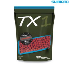 Shimano Tribal TX1 Boilies Strawberry 15mm 1kg