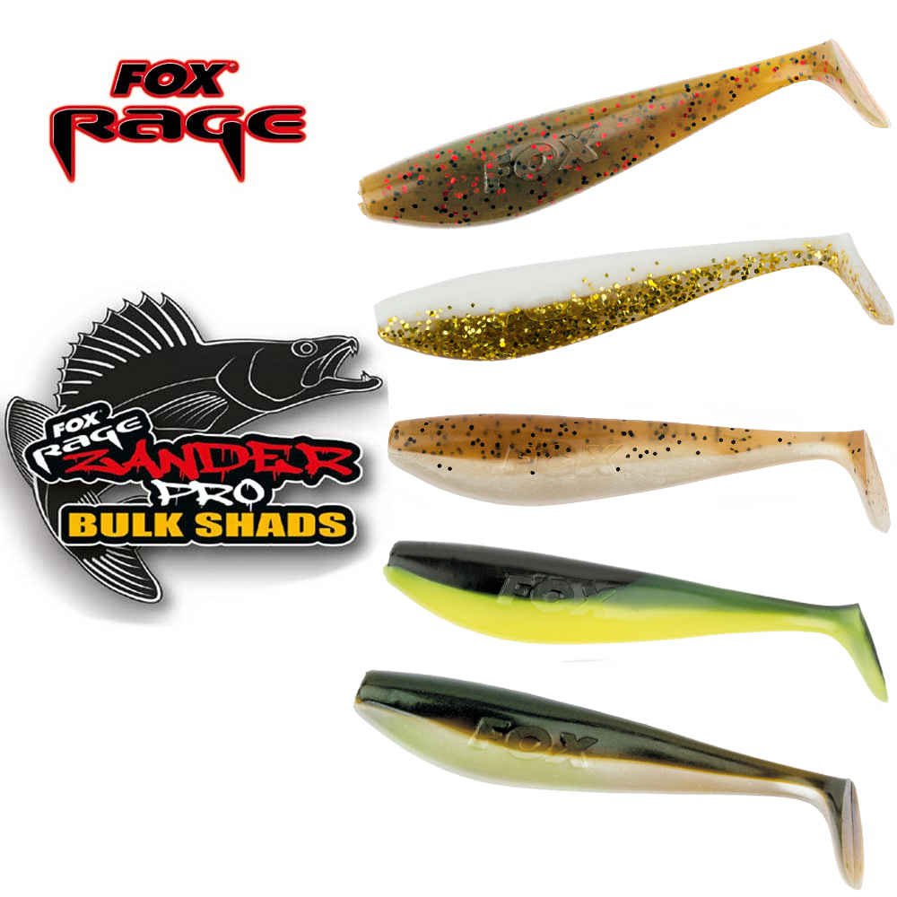 Fox Rage Zander Pro Shad 10,0cm Mixed Colour Set 2 Clear Water -  VF-Angelsport, Ihr Ausstatter für Ihr Hobby ,Großes Fachgeschäft rund ums  angeln, 5,50 €