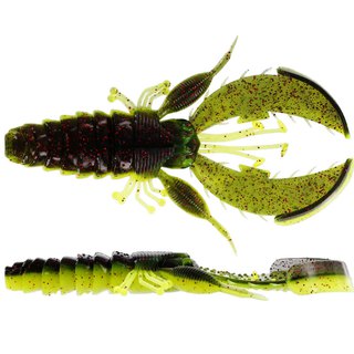 Westin CreCraw Creaturebait Krebs 8,5cm Black/Chartreuse