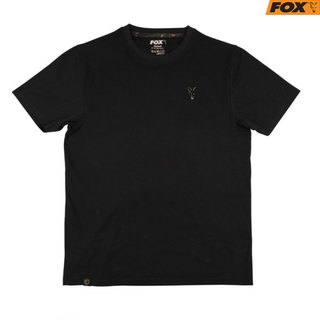 Fox Black T-Shirt Gr. Small