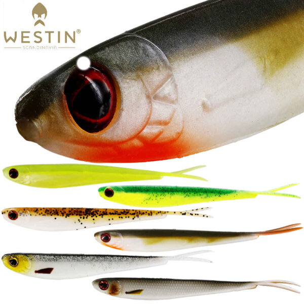 Westin TwinTeez V2 V-Tail 14,5cm 9cm