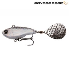 Savage Gear Fat Tail Spin 6,5cm 16g White Silver