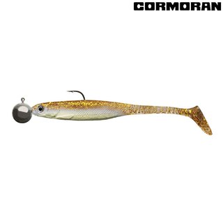Cormoran Crazy Fin Shad Ready to Fish 10cm Golden Seed 2 Stck