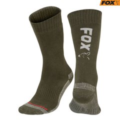 Fox Thermolite Long Socken Green / Silver Size 6-9 (Eu...
