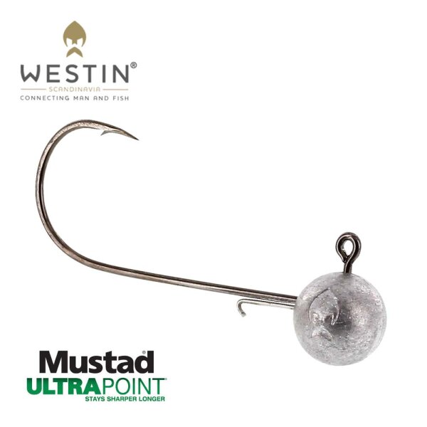 Westin Round UP Mustad Jighaken 4/0  40g