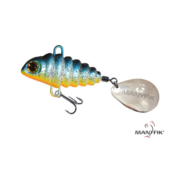 Manyfik Tail Spinner PePe 3D 5g Blue