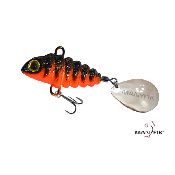 Manyfik Tail Spinner PePe 3D 8g Black