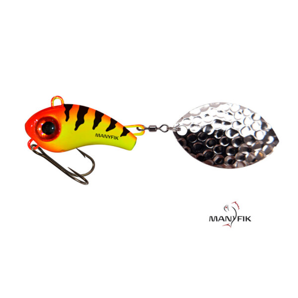 Manyfik Tail Spinner BuBu OL 4g Perch fluo