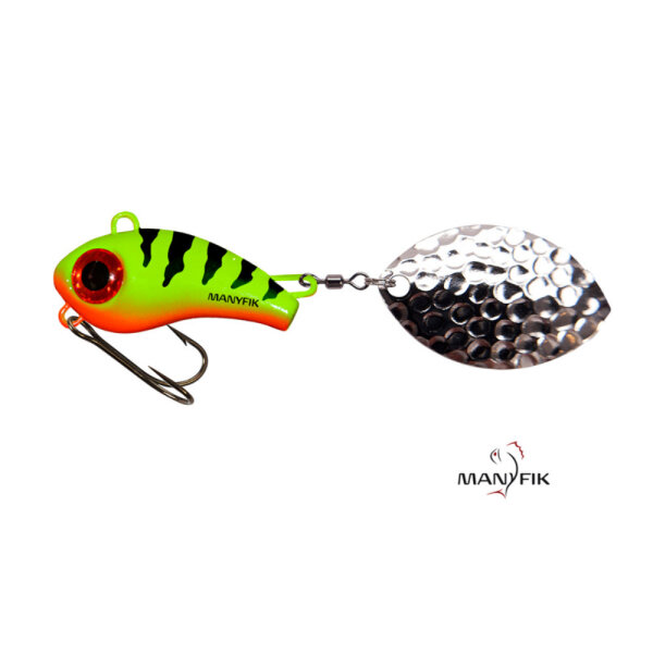 Manyfik Tail Spinner BuBu OL 4g Green Tiger