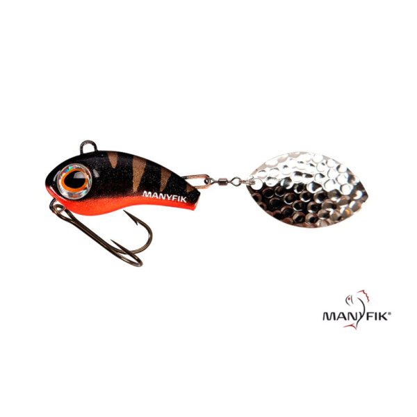 Manyfik Tail Spinner BuBu OL 10g Black Perch