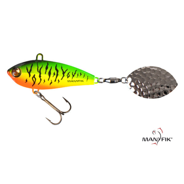 Manyfik Tail Spinner IWO OL 14g Tiger