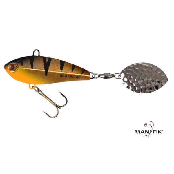 Manyfik Tail Spinner IWO OL 23g Gold Perch