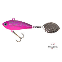 Manyfik Tail Spinner IWO OL 23g Magenta