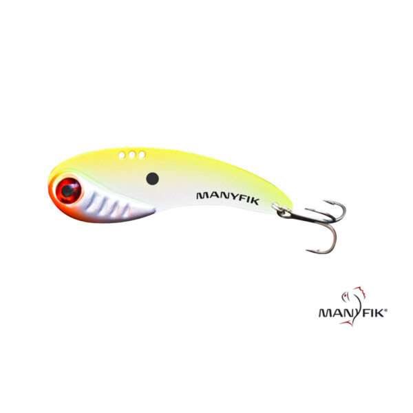 Manyfik Blade Bait Cycada 6g Fluo Pearl