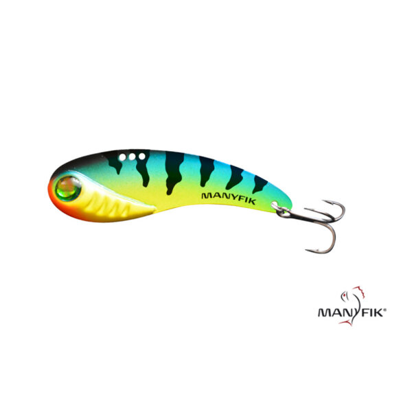 Manyfik Blade Bait Cycada 15g Blue Tiger