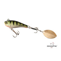 Manyfik Tail Spinner Yogi 12g Perch