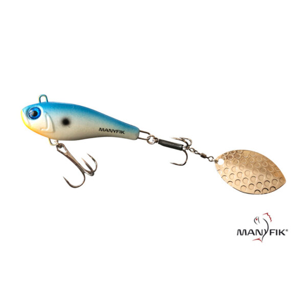 Manyfik Tail Spinner Yogi 20g Blue
