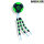 Sänger Gummistopper Black mit Perle Gr.L