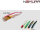 Nomura Surface Popper 12cm 30g Col.783 Black Blue Yellow Pink