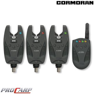 Cormoran Pro Carp F-2000 Funkbissanzeiger 3+1 Set