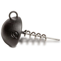 Quantum Q-Screw Jigs Rundkopf Matt Schwarz 25g