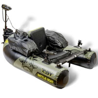 Black Cat Battle Boat SET 1,70m Bellyboot mit Motor