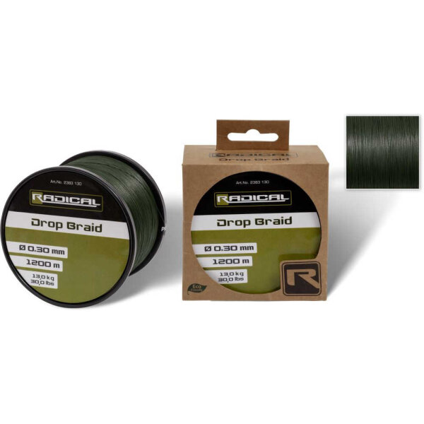 Quantum Radical Drop Braid sinkend 1200m 0,30mm / 13,0kg