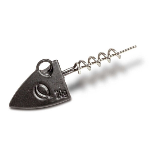 Quantum Q-Screw Jigs Dartkopf Matt Schwarz 20g