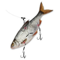 Quantum Mr.Pike Ghost Traces Twin Hook Release-Rig weiß Gr.4
